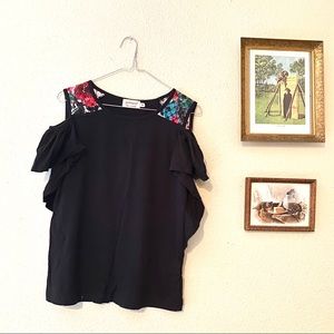cold-shoulder Preloved tee